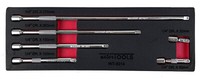 SteckschlüSsel Satz Set VerläNgerung-En Werkzeug Knarren Ratschen Kfz 1/4“ 6-Tlg
