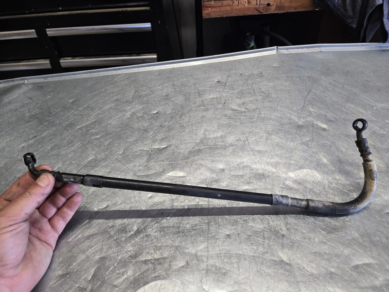 2014 Yamaha Yz450f Rear Back Brake Hose Fluid Line