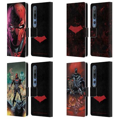 OFFICIAL BATMAN DC COMICS RED HOOD LEATHER BOOK WALLET CASE FOR XIAOMI PHONES
