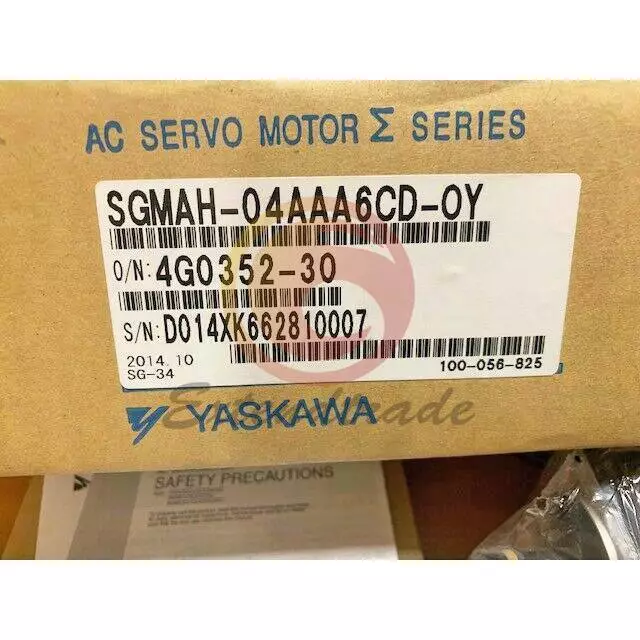 1PCS Yaskawa SGMAH-04AAA6CD-OY servo motor New | eBay