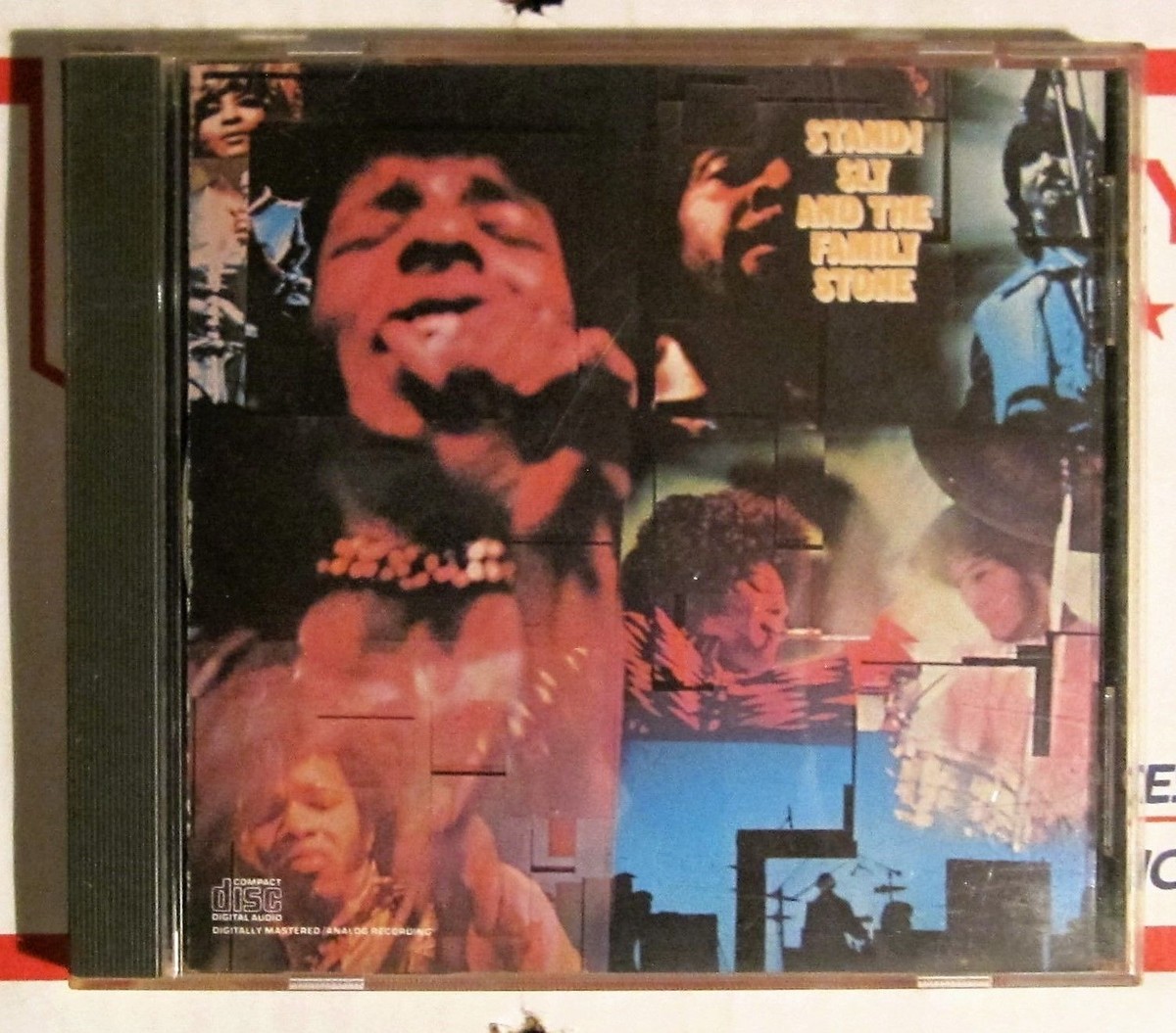 SLY & THE FAMILY STONE STAND! CD FIRST US PRESS EK 26456