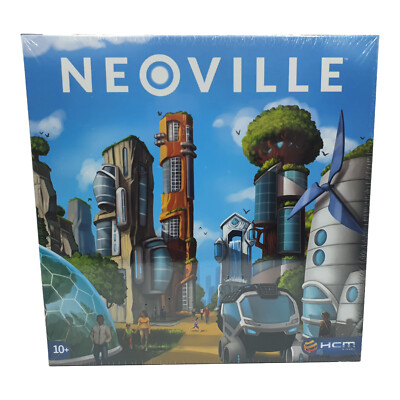 HCM Neoville Brettspiel 2021 Legespiel Gesellschaftsspiel Familienspiel Deutsch