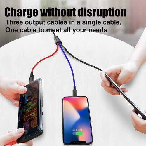Dudao L8X 3-in-1 charging Cable: Unleash the Power of Versatility! - Picture 3 of 7