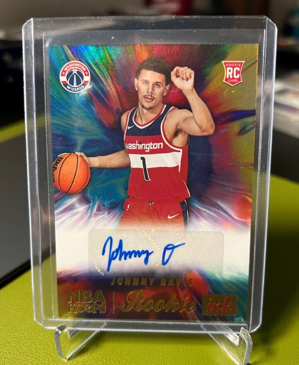 2022-23 NBA Hoops Rookie Ink || RC Johnny Davis AUTO Rookie