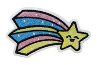 SüßEr Sternschnuppen Patch Zum AufbüGeln | SüßE Stern Patches, Bunte BüGelbilder