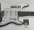 LANA DEL REY SIGNED CUSTOM ELECTRIC GUITAR NORMAN ROCKWELL VERY RARE JSA COA — photo 2