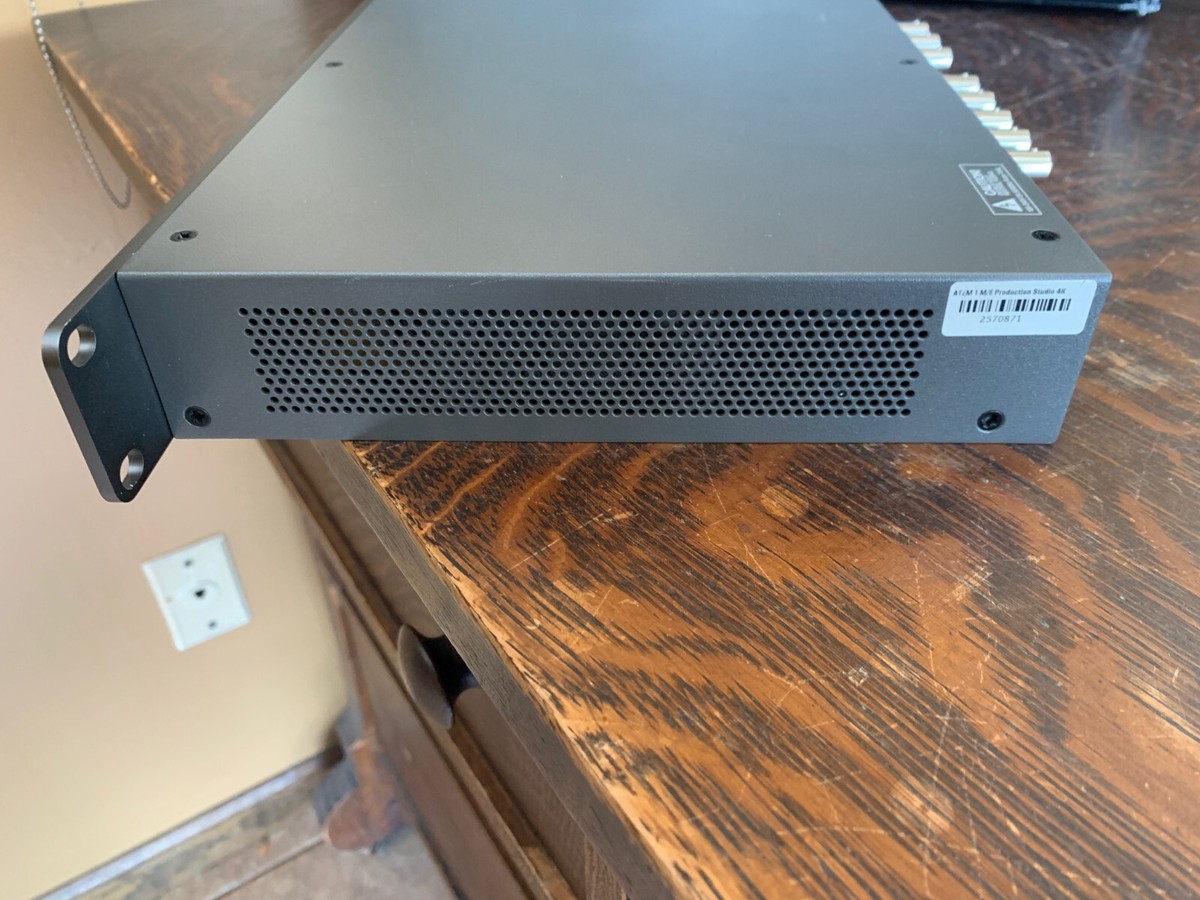 Blackmagic Design ATEM 1 M/E Production Studio 4K Switcher w
