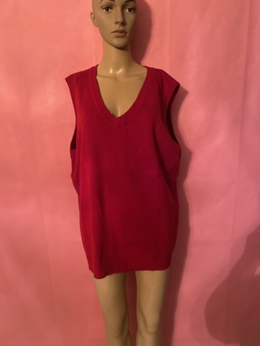 classroom red vest XL