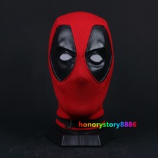 Deadpool Mask Full Face Latex Hood Cosplay Props Halloween Accessory Adjustable