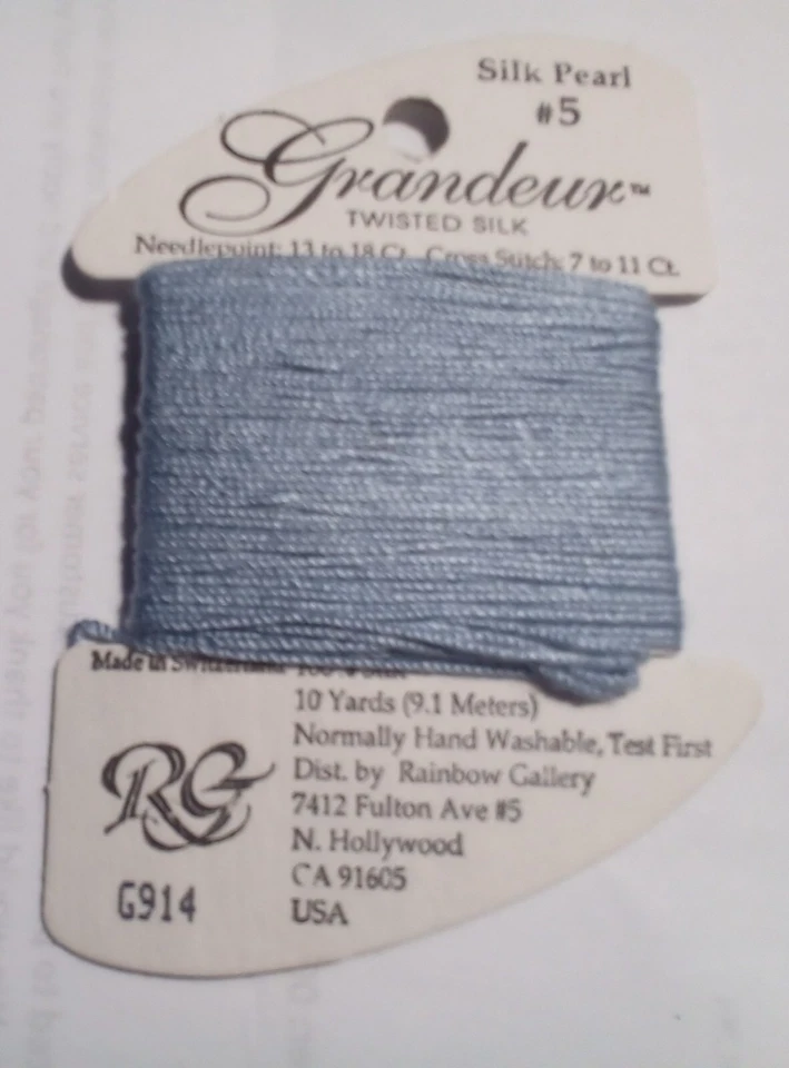 Atualizado! Fios Rainbow Gallery - Grandeur Silk perle #5 - Imagem 2 de 4