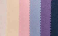 Organic Cotton Jersey Fabric - Assorted Colors
