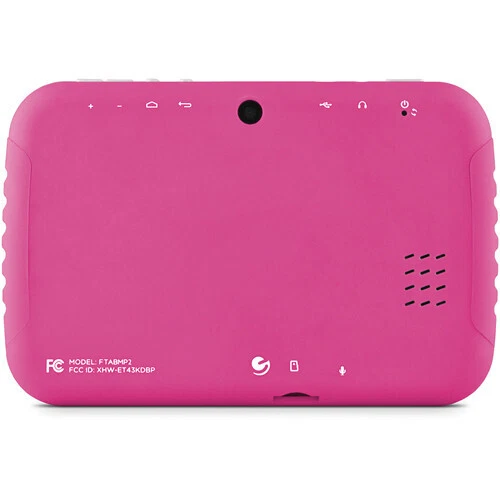 Ematic FTABMP 4GB FunTab Mini 2 Multi-Touch 4.3" Tablet for Kids (Pink)- New - Image 3 of 3
