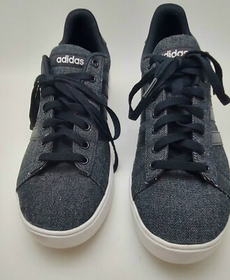Mens Adidas Dark Grey/Black sneaker Ortholite float insole size 9.5  PREOWNED | eBay