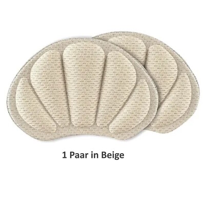 2x Fersenpolster Schuheinlagen Fersenkissen Fersensporn Anti-slip Einlegesohlen