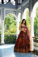 New Navratri Lehenga Sabyasachi Lengha Choli Pakistani Wedding Party Bollywood