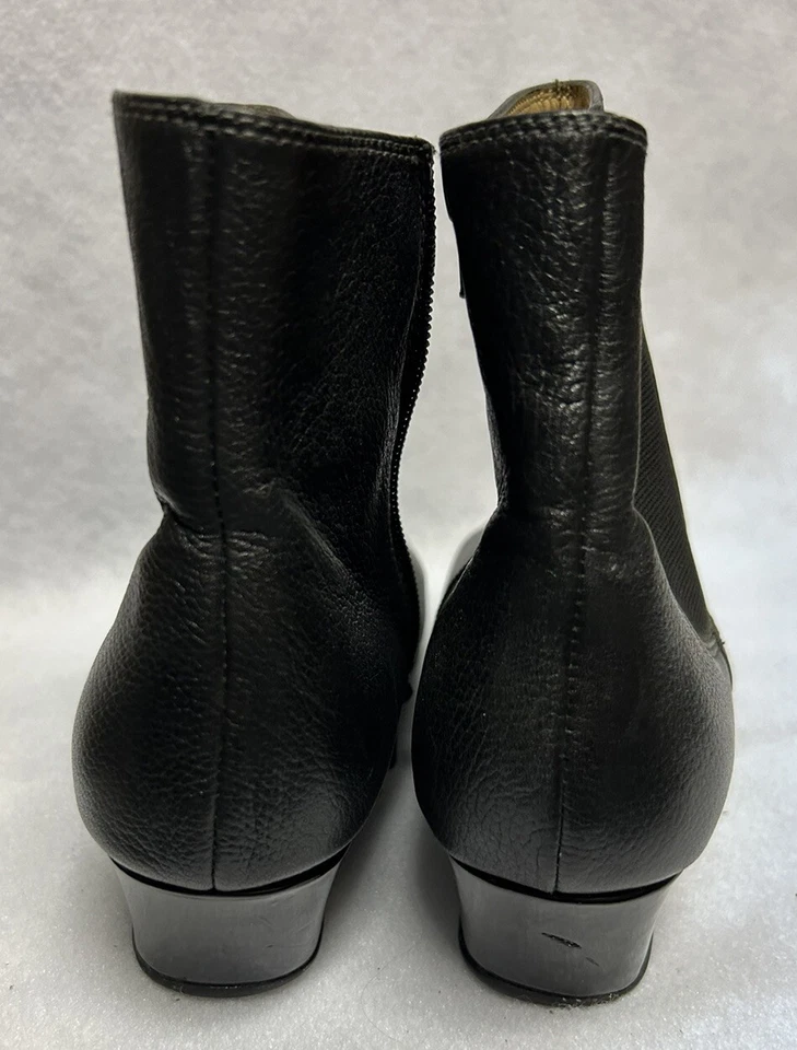 Мягкие пятна Wn's ботильоны размер 8,5 M молнии Chelsea черный отличное качество - Изображение 4 из 4