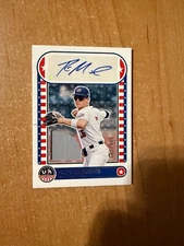 2025 Panini Stars & Stripes - Rocco Maniscalco - #NTS-RM 15U Auto Relic /199