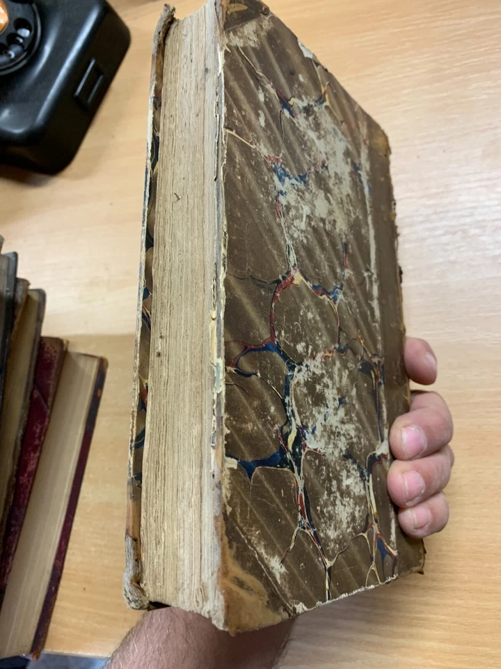 1832 "HERODOTI MUSAE" HERODOT MUSES VOL 2 LATIN & GREEK ANTIQUE BOOK (P6) - Image 3 of 4