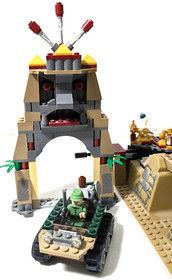 LEGO Indiana Jones: Temple of the Crystal Skull (7627) 100% with Box & Manual