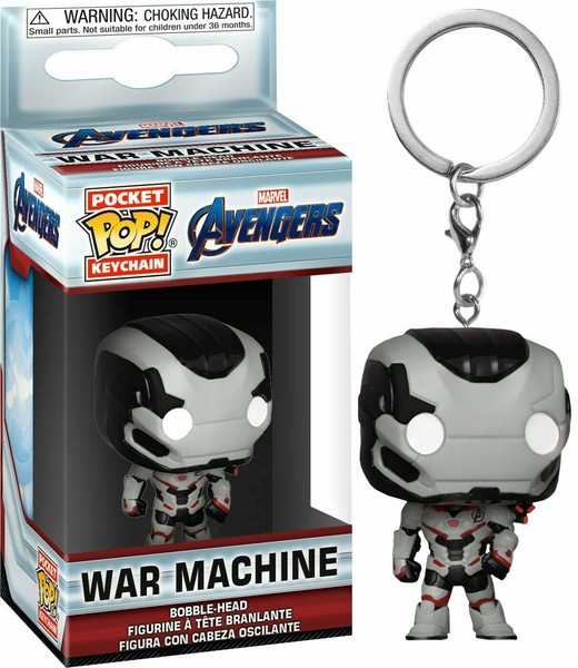 War Machine - Marvel Funko Pocket Pop! SchlüSselanhäNger Vinyl Figur Avengers 4-image