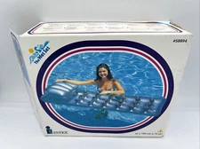 VTG 1994 Intex The Wet Set 18 Pocket Suntanner Lounge Pool Raft Float OPEN BOX