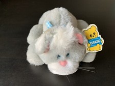 Dakin Pillow Soft Plush White Cat With Original Tag