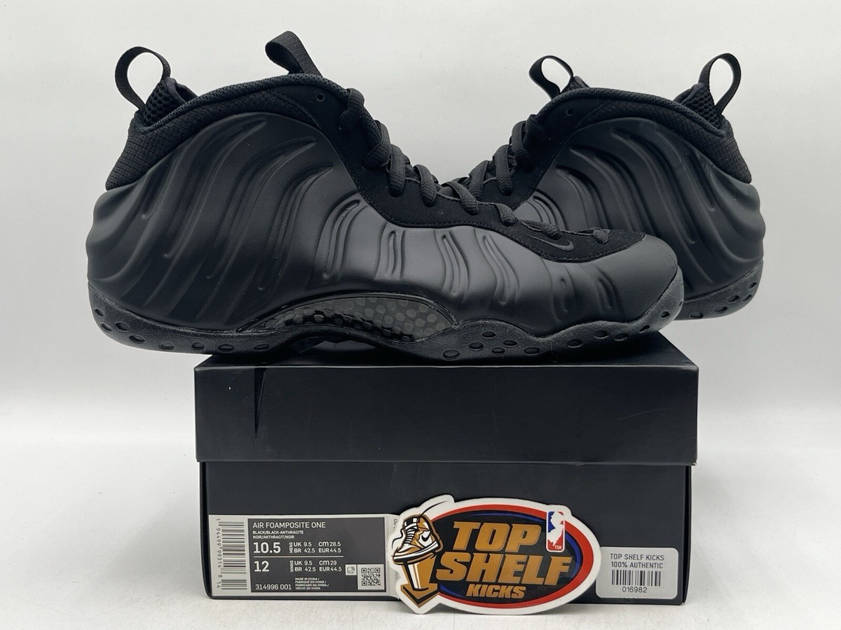 New Nike Air Foamposite One Anthracite 2020 Size 10.5 Authentic  