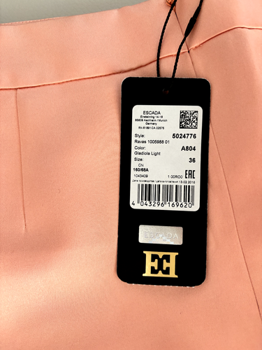 ESCADA: Multi-Color bright tweed straight pencil skirt, sz Small (European 36) - Picture 3 of 8