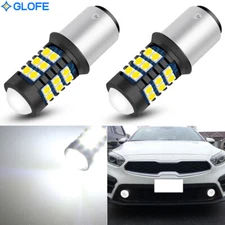 6000K Xenon White LED Daytime Running Light Bulb DRL For 2019-20 Kia Forte Sedan
