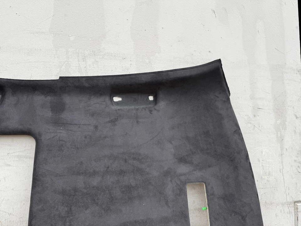 ROOF COVER HEADLINER PANEL ALCANTARA BLACK JAGUAR XF XFR OEM (2009-2015) - Image 3 of 4