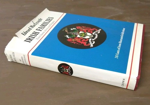 IRISH FAMILIES: Their Names, Arms, Origins by Edward MacLysaght, 1972 Map Intact - Foto 6 di 19