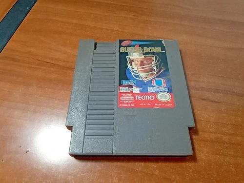 Tecmo Super Bowl (Nintendo NES, 1991) *TESTED*