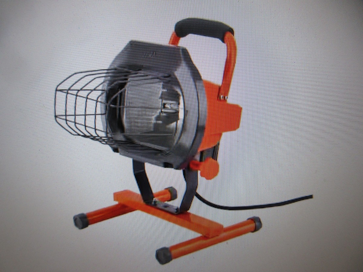 HDX 600-Watt Halogen Portable Work Light - LG351-600W | eBay