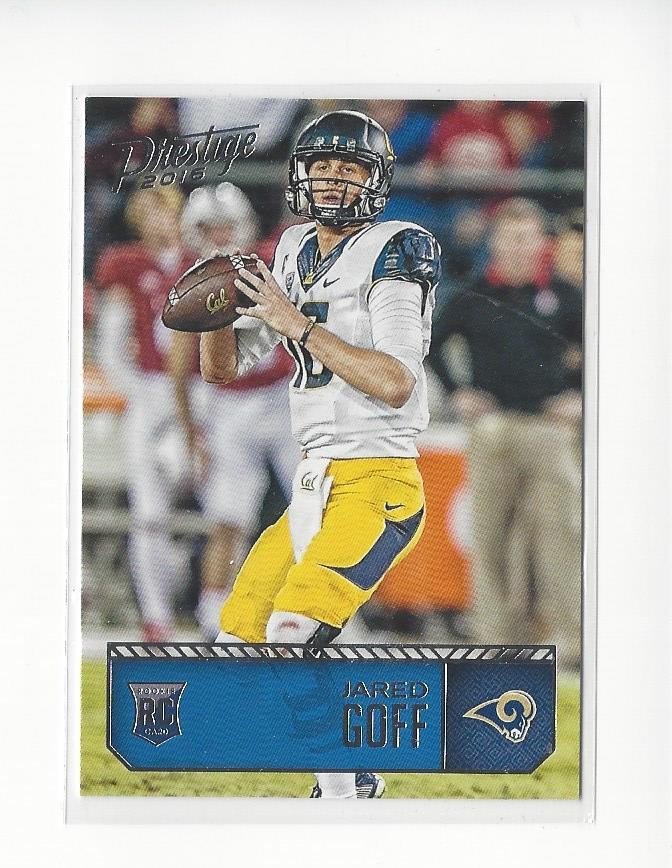 2016 Prestige #201 Jared Goff RC Rookie Rams Lions