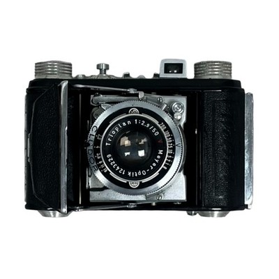 Deutsche Welta Welti I Meyer-Optik Trioplan 2.9/50 Kamera, 1950er Jahre