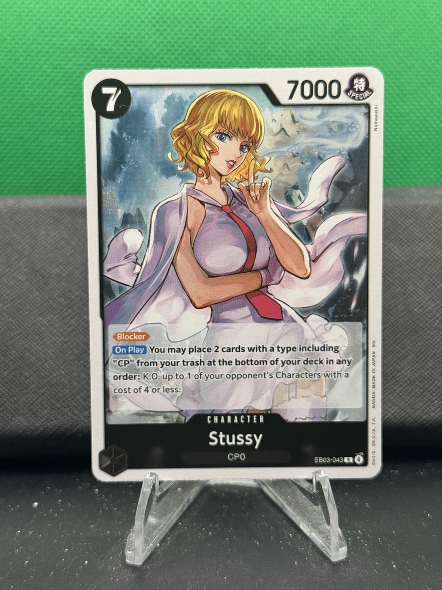 Stussy #EB03-043 Extra Booster: One Piece Heroines Edition | eBay