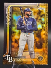 2025 Topps Gilded Junior Caminero #45/99 Tampa Bay Ray🔥 - Ultra-rare