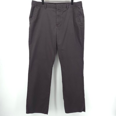 Bonobos Mens Pants Straight Fit 38x32 Dark Brown Chinos Tuesday Cotton Casual