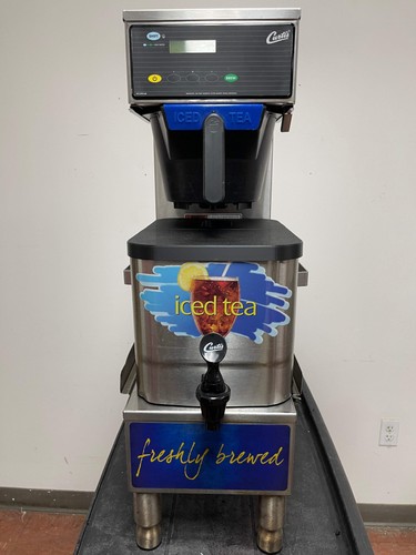 Used Curtis TBP 3 Gallon Low Profile Universal Tea Brewer with Dispenser - 120V