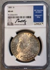 1885 $1 Morgan Dollar NGC MS64