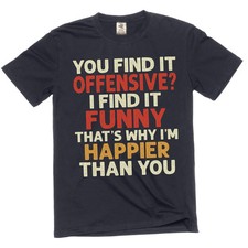 Funny Sarcastic I found it funny Humorous tee shirt gift birthday tee