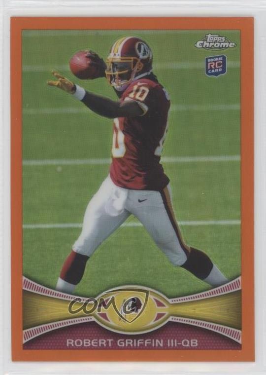 2012 Topps Chrome Retail Orange Refractor Robert Griffin III #200 s1i