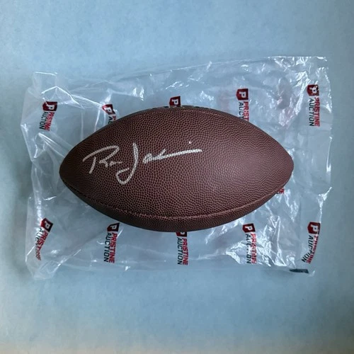 PHILADELPHIA EAGLES RON JAWORSKI Signed Autographed WILSON FOOTBALL Pristine
