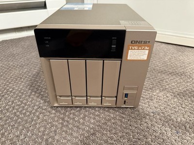QNAP Turbo NAS TVS-473e AMD RX-421BD, 8GB RAM, 16TB HDD Perfect Condition!
