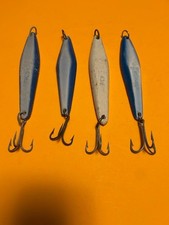 SET OF 4 SALAS HEAVY JIGS INCLUDING 6X6 O.POP YOYO3 FOR BIG GAME SALTWATER FISH