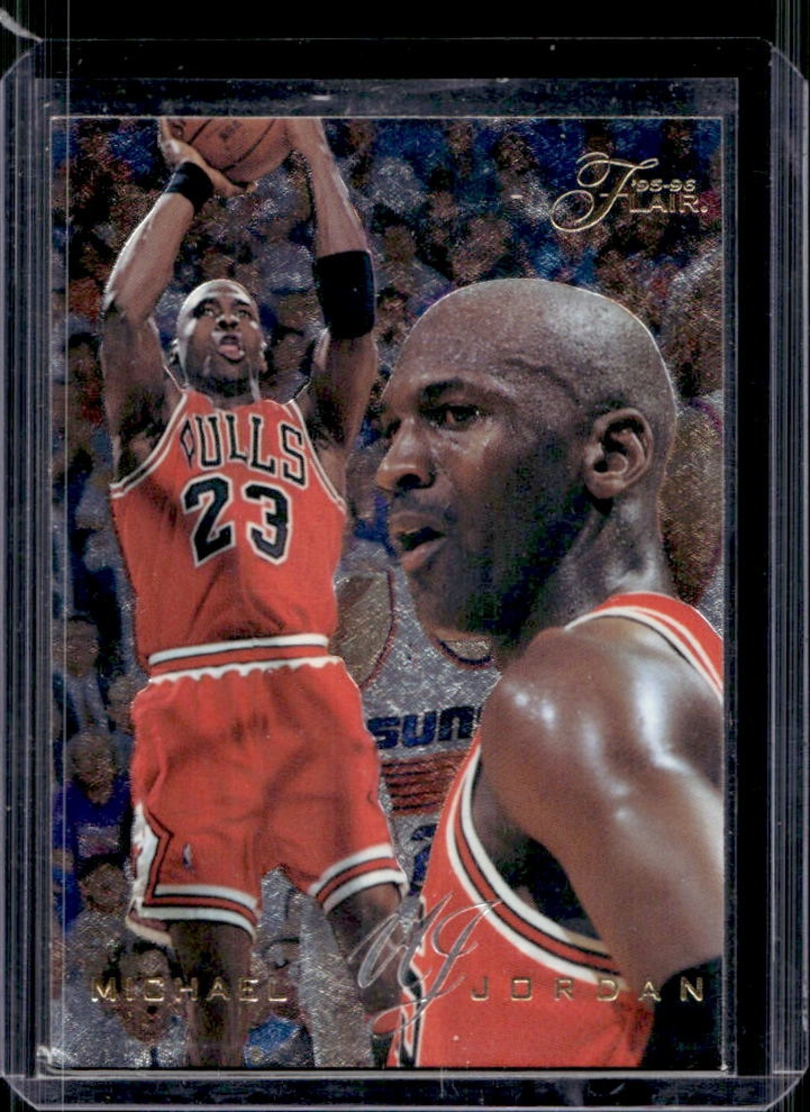 1995-96 Fleer Flair Michael Jordan #15 Bulls