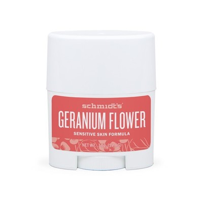 Schmidt's Naturals Sensitive Skin Deodorant Stick - Travel Size (Geranium