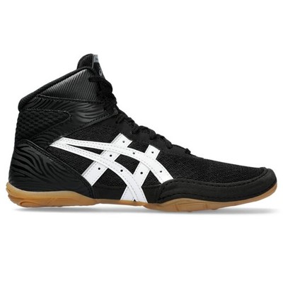 ASICS Kid's Matflex 7 Grade School Wrestling Shoes 1 Big Kid Black/White