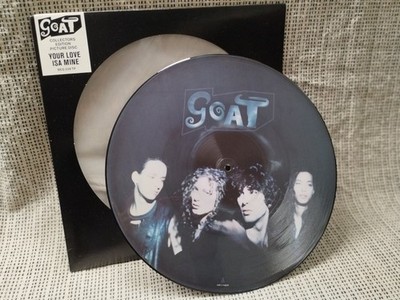 Goat 12'' Picture Disc, You Love Isa Mine LTD UK 90 EX Alternative Rock 