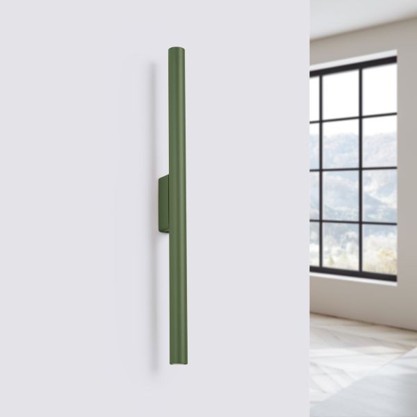 Applique acier vert olive G9 à double faisceau pour chambre - 2